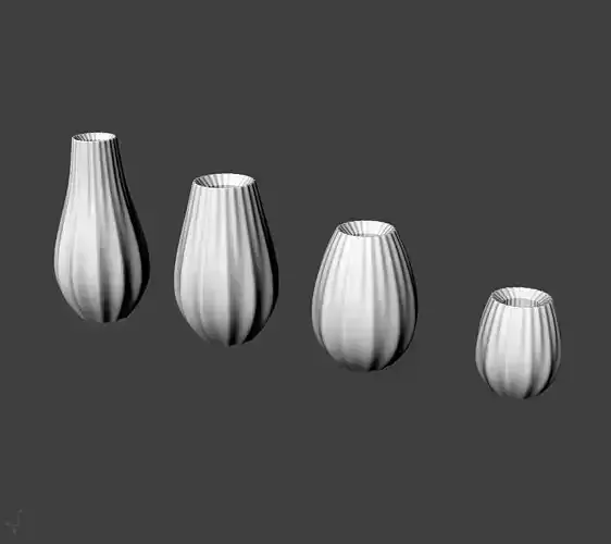 Elegant Vase 3D print model