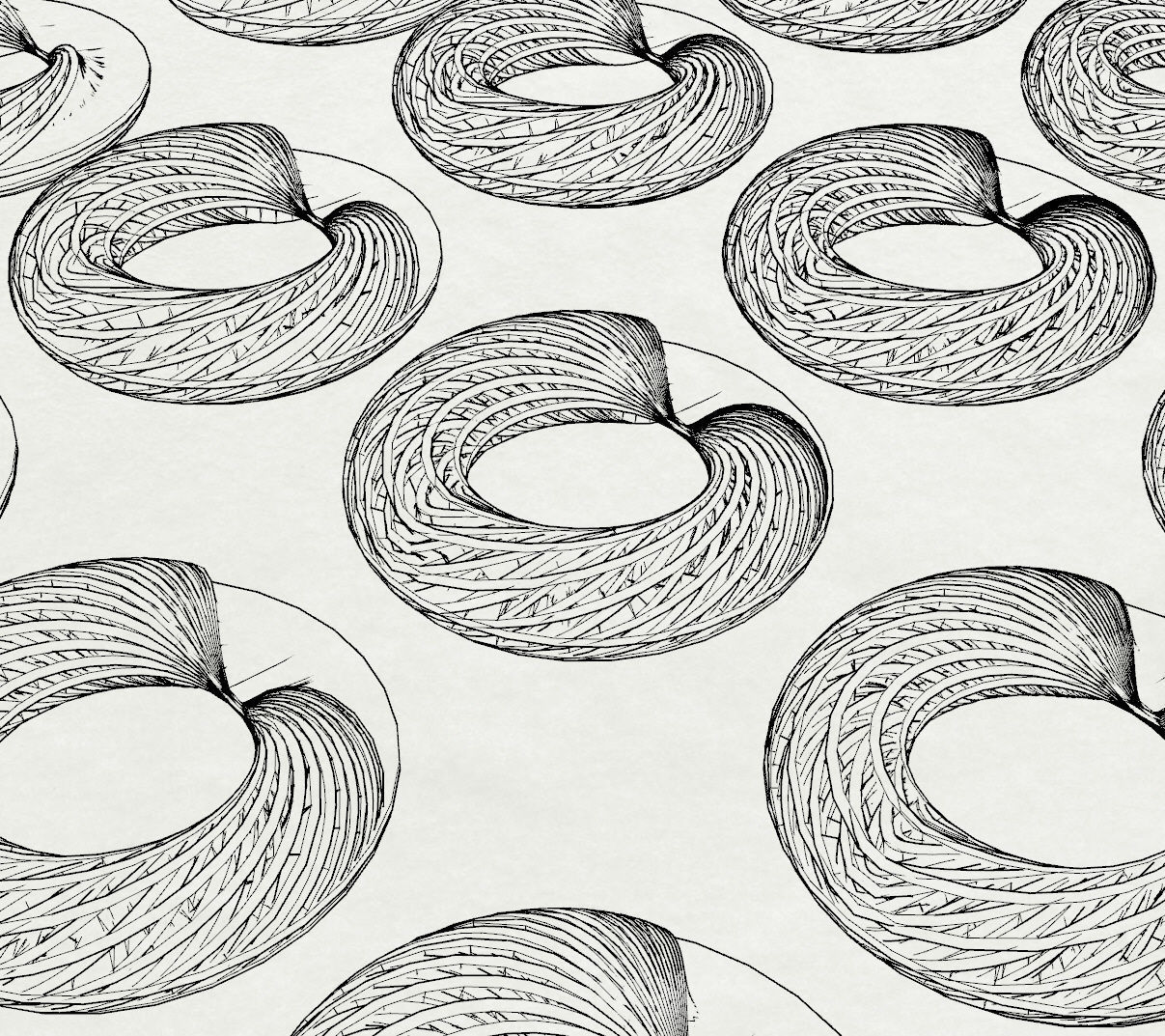 Mobius Rings 3D print model_5