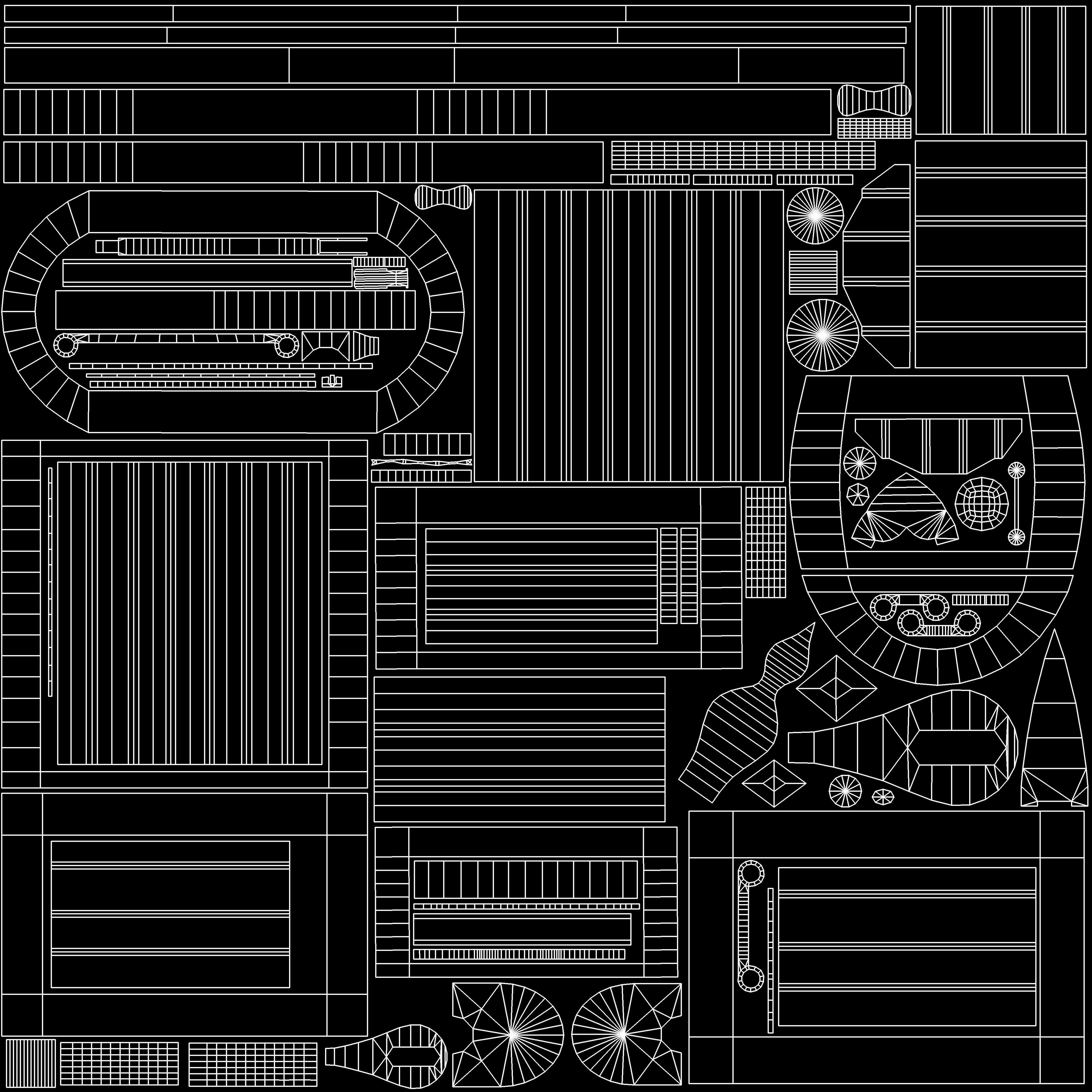 magic chest Low-poly 3D model_33