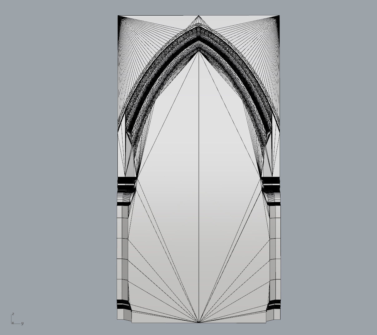 Renaissance Table Ornament 3D print model_8