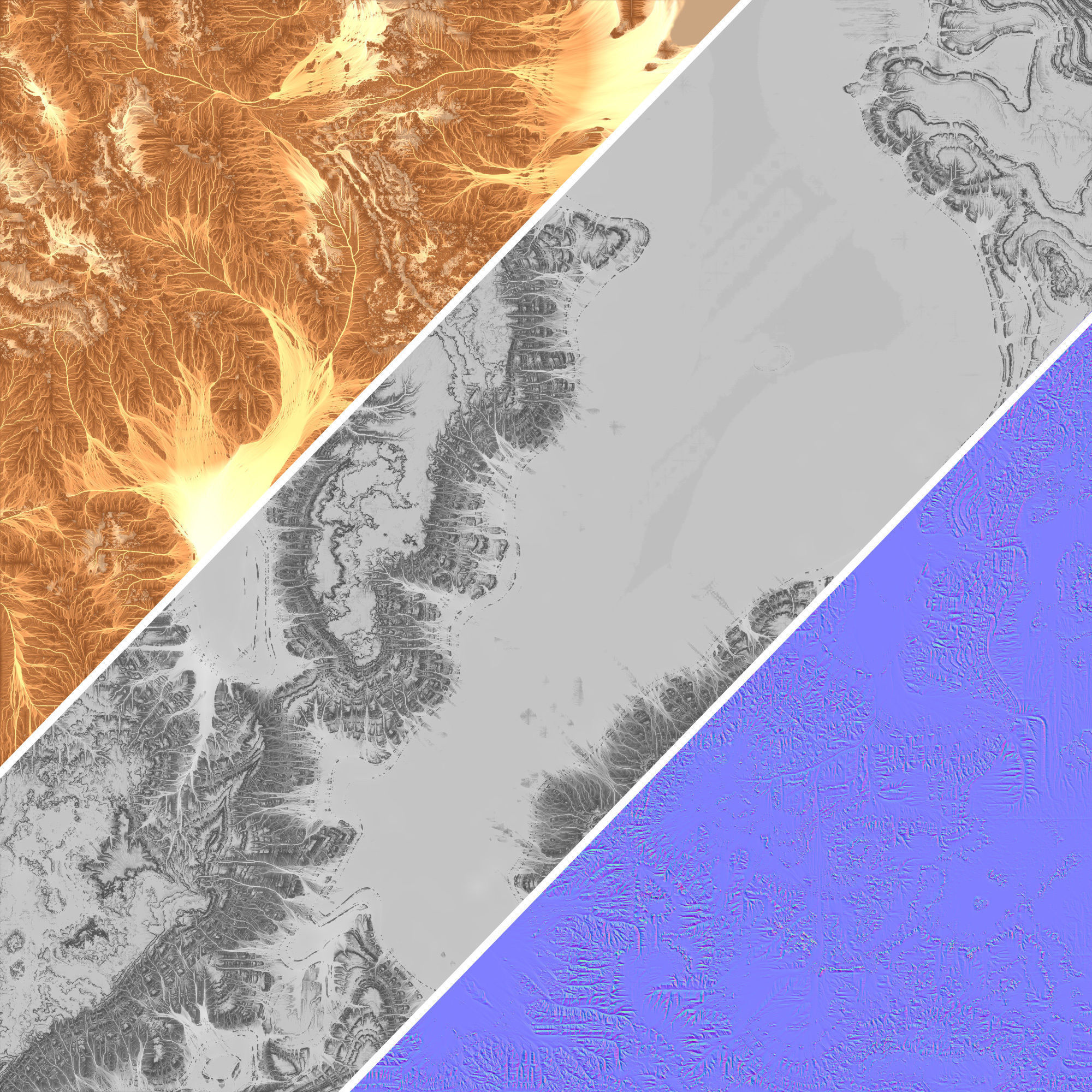 Detailed Canyon Model 2 3D model_3