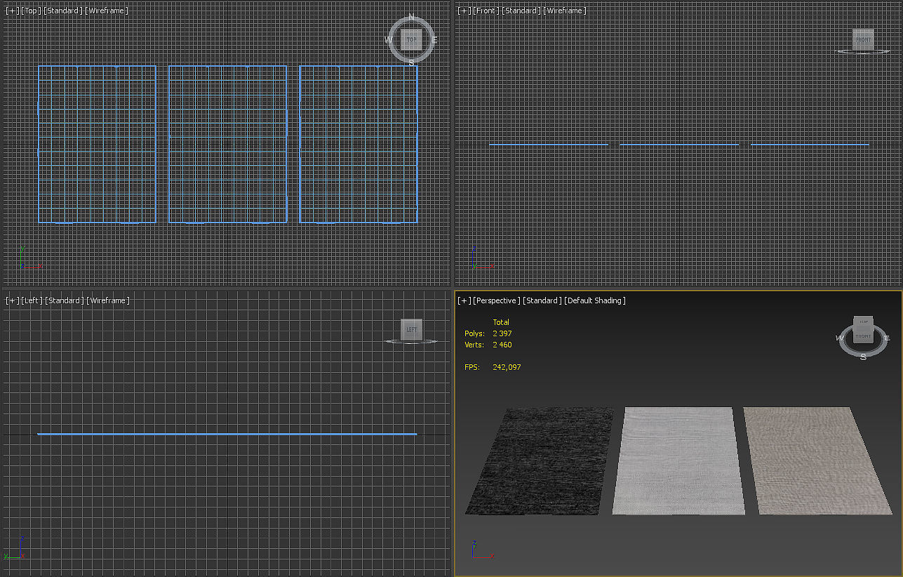Restoration Hardware Rugs 99 3D model_5