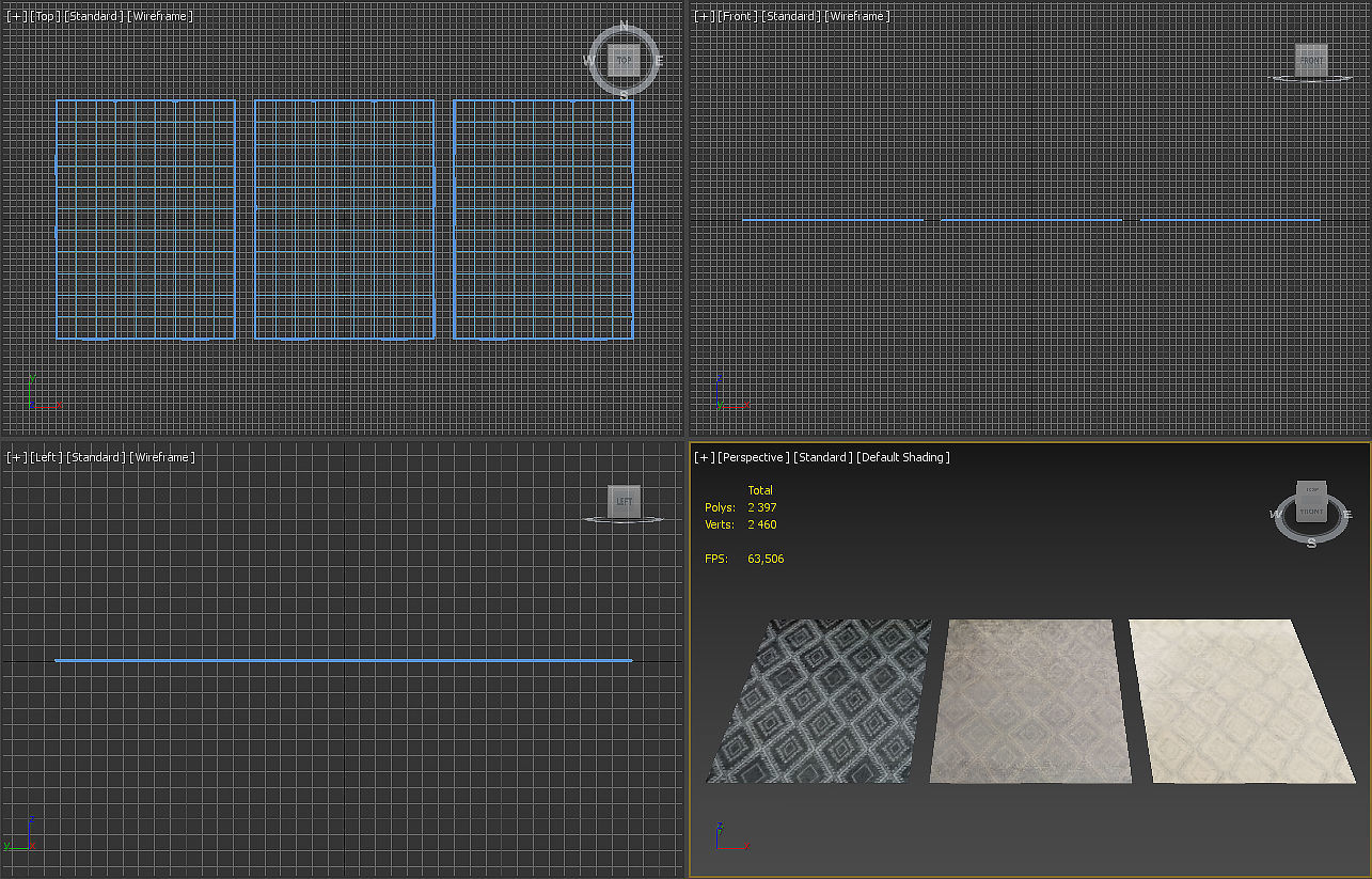 Restoration Hardware Rugs 105 3D model_5