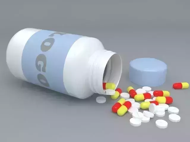 Medical Tablets Bottle
