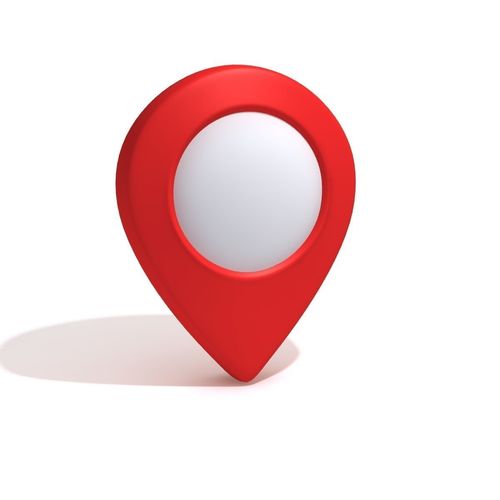 Map pointer 3D model