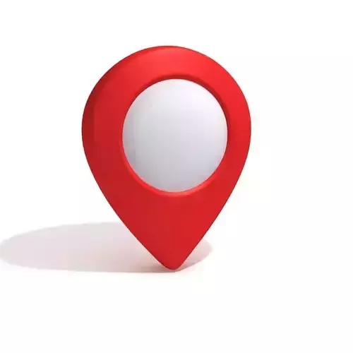 Map pointer 3D model
