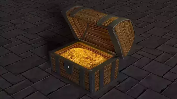 Low Poly Treasure Chest