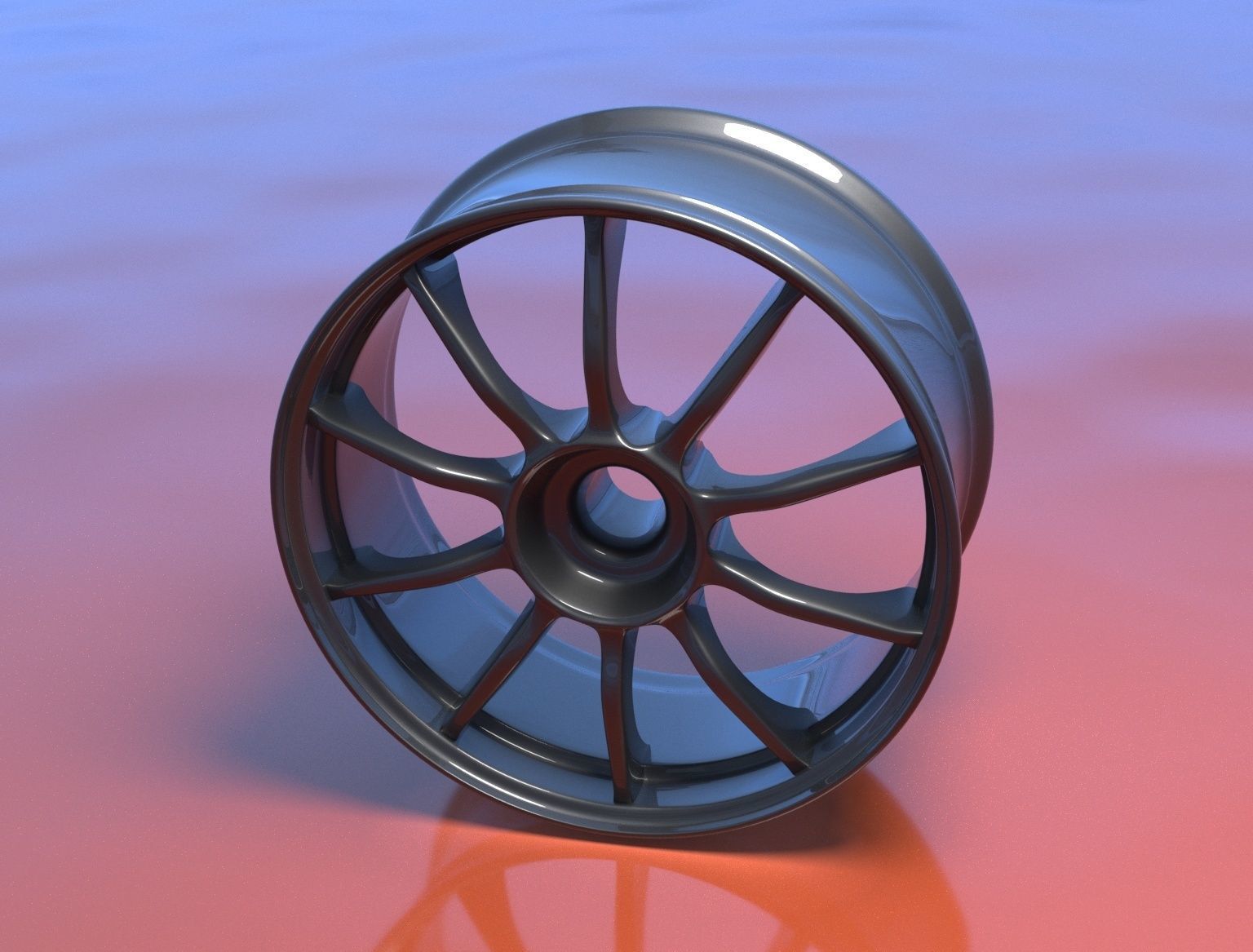3D model RACING WHEEL  3D model_5