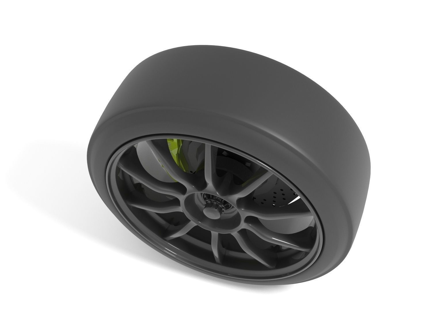 3D model RACING WHEEL  3D model_2