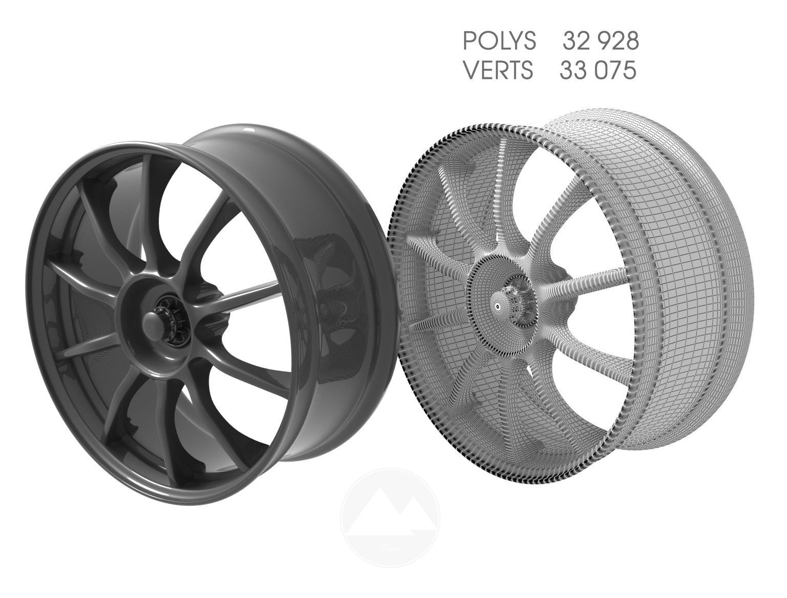 3D model RACING WHEEL  3D model_6