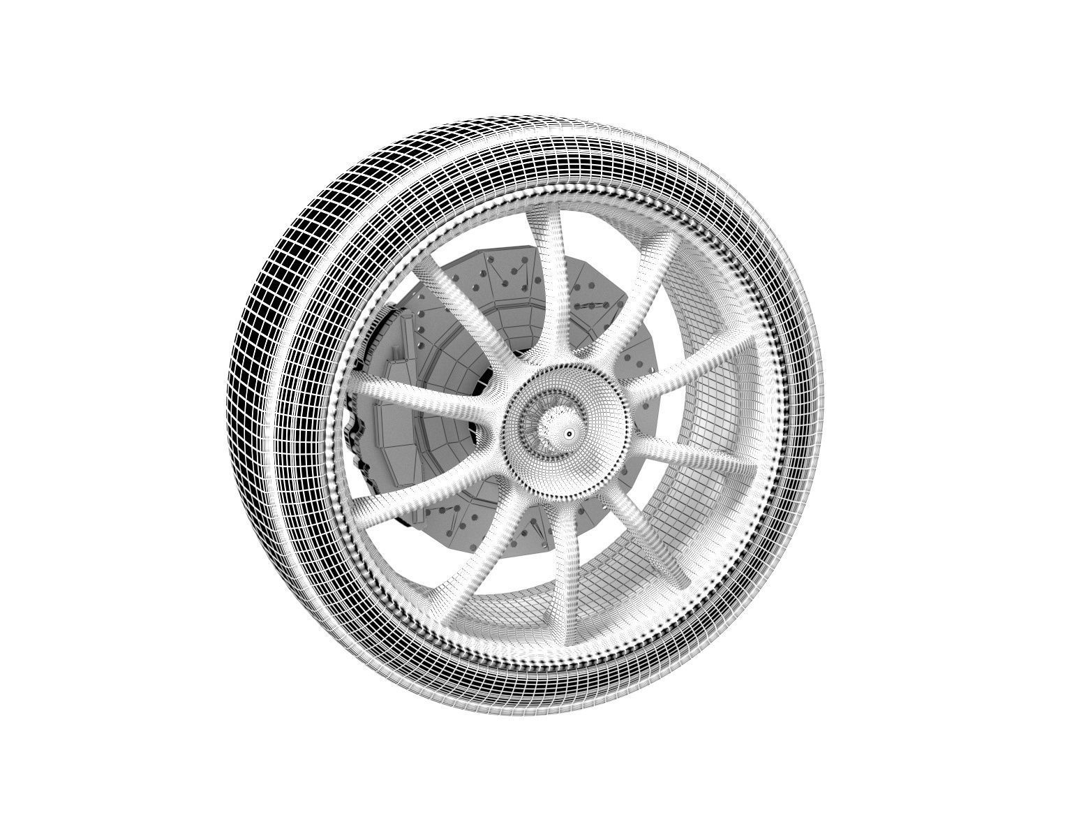 3D model RACING WHEEL  3D model_9