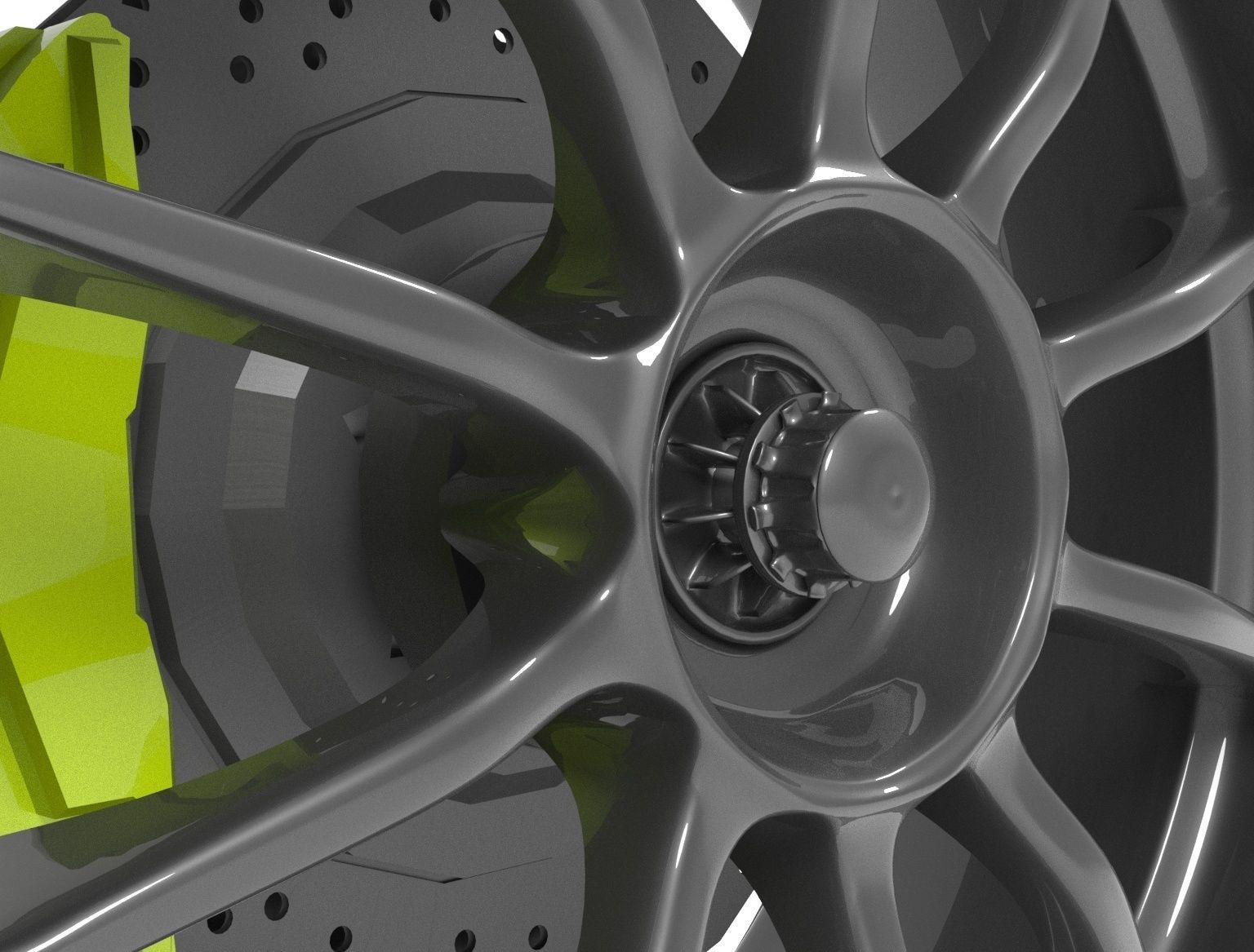 3D model RACING WHEEL  3D model_1