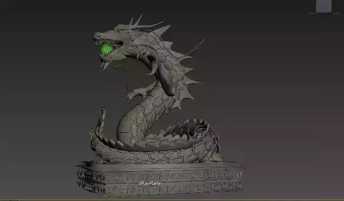 dragon statue 
