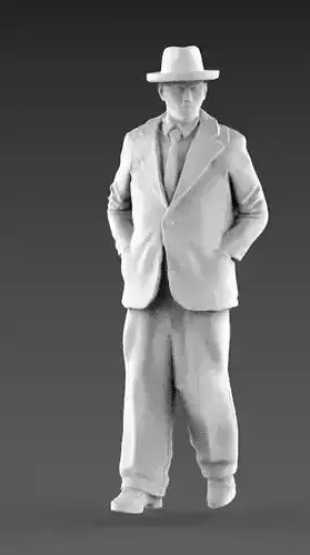 man citizen 3d model 3D print model