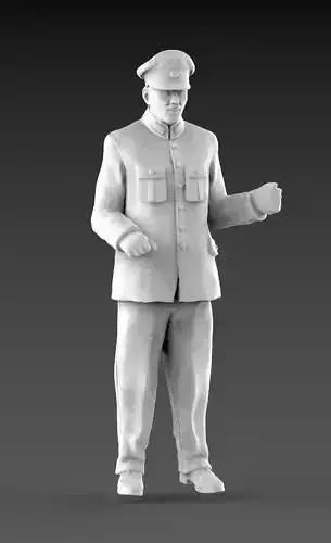 man controller conductor  3d model 3D print model