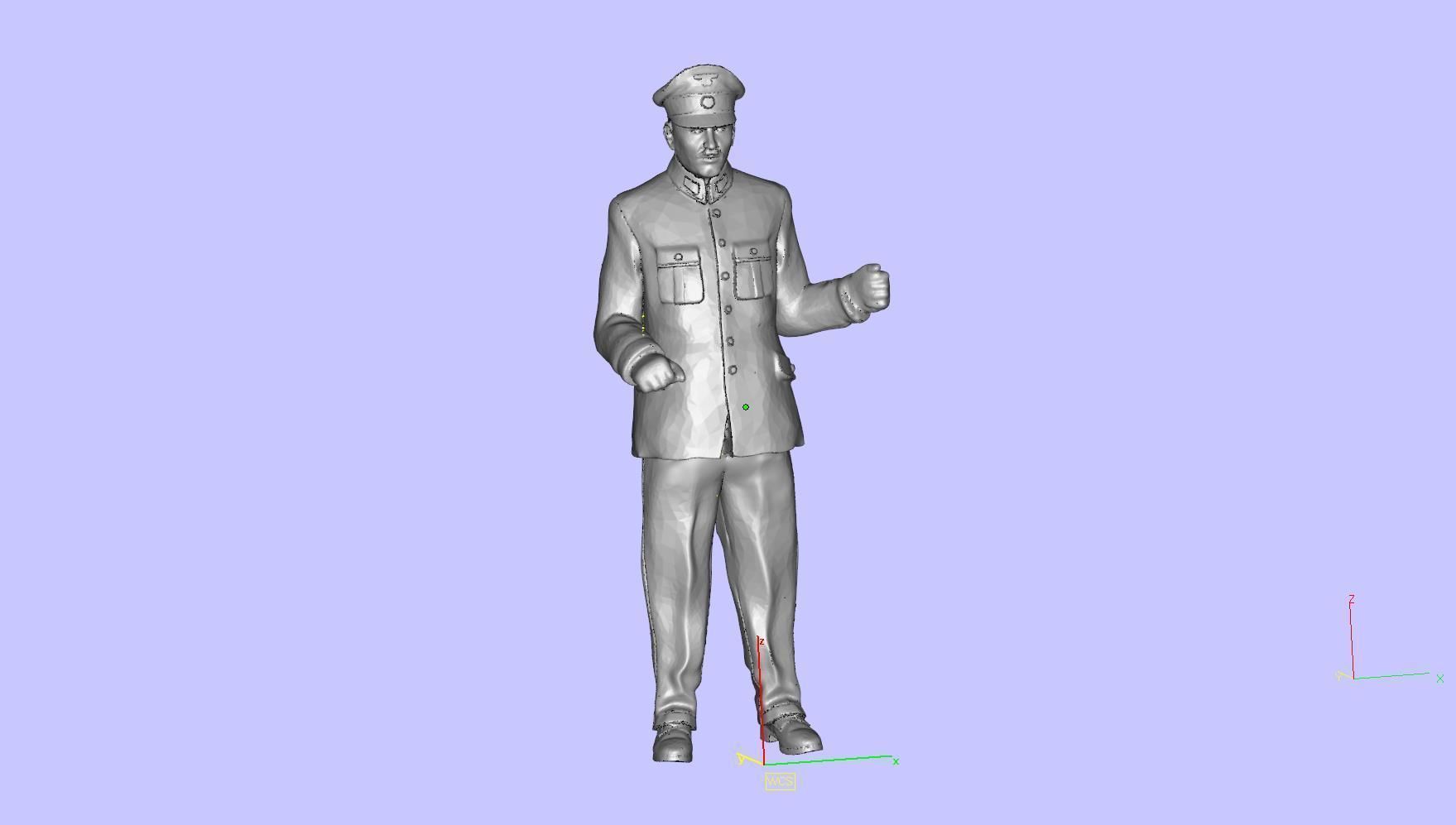 man controller conductor  3d model 3D print model_3