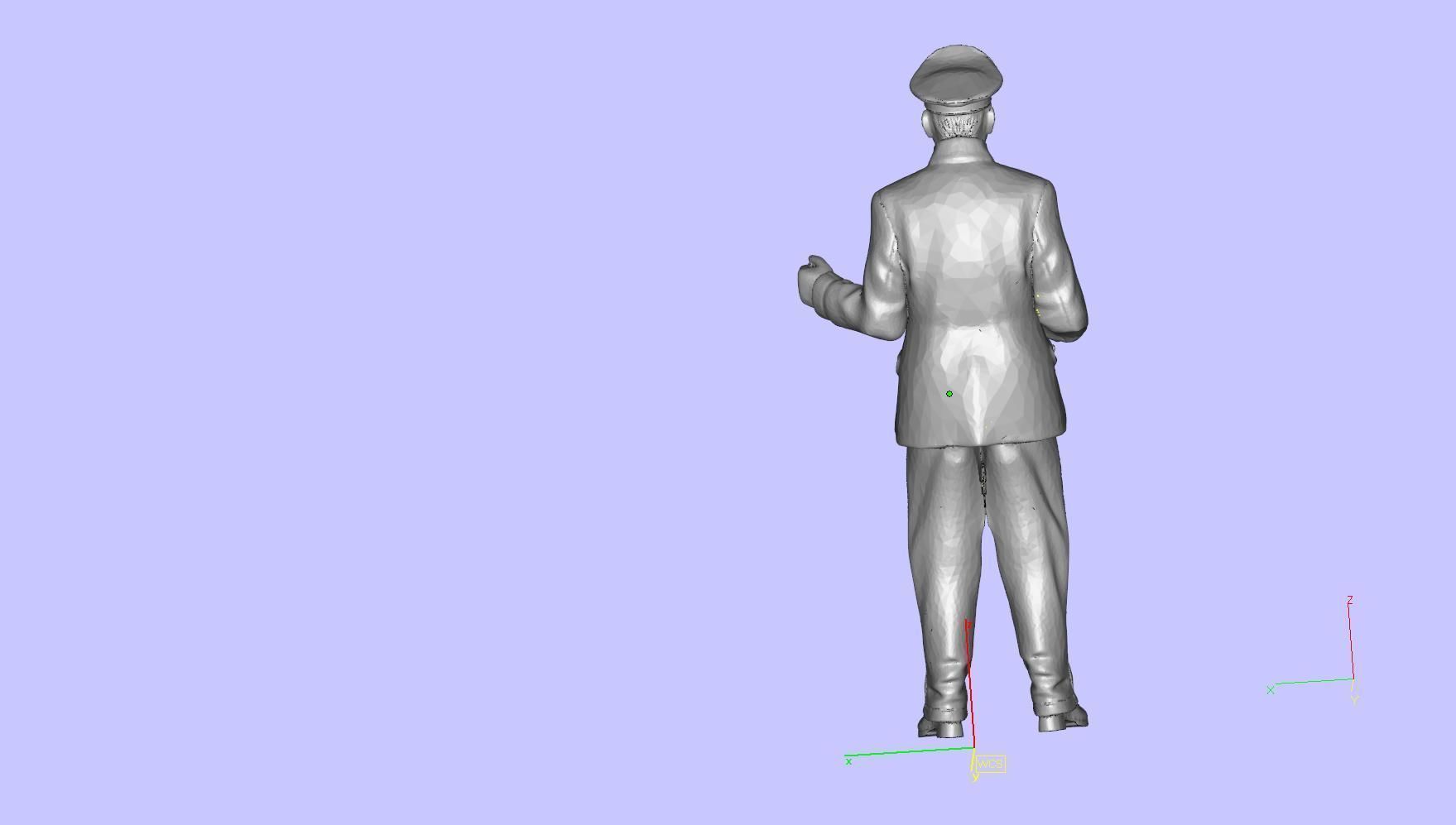 man controller conductor  3d model 3D print model_5