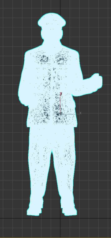 man controller conductor  3d model 3D print model_6