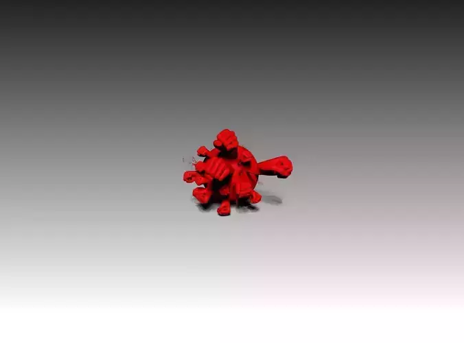 Multiple punches Free 3D model