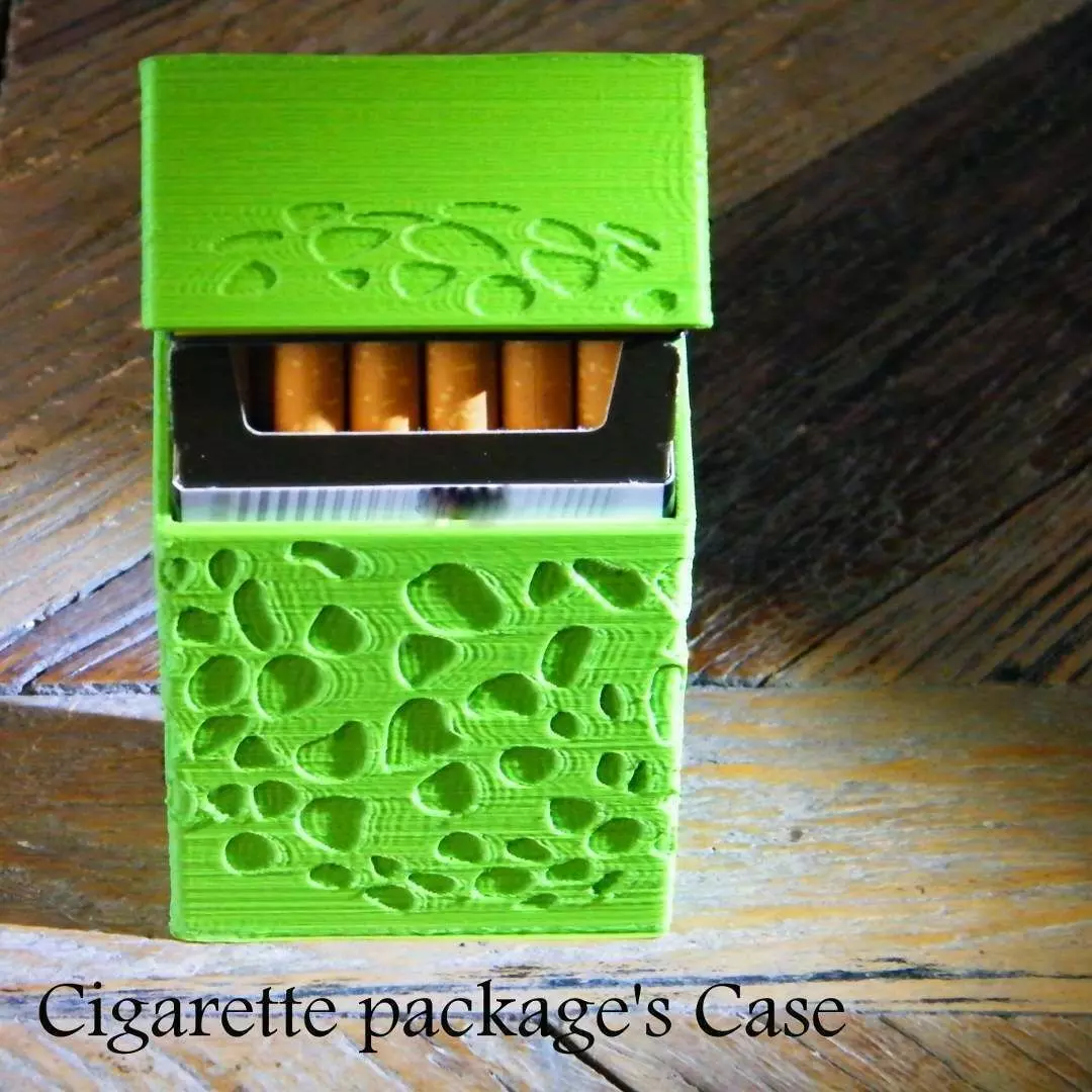 CIGARETTE PACKAGE CASE 3D print model_0