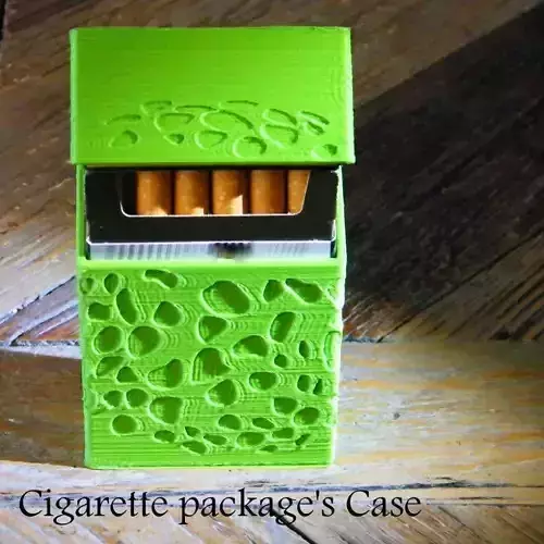 CIGARETTE PACKAGE CASE 3D print model