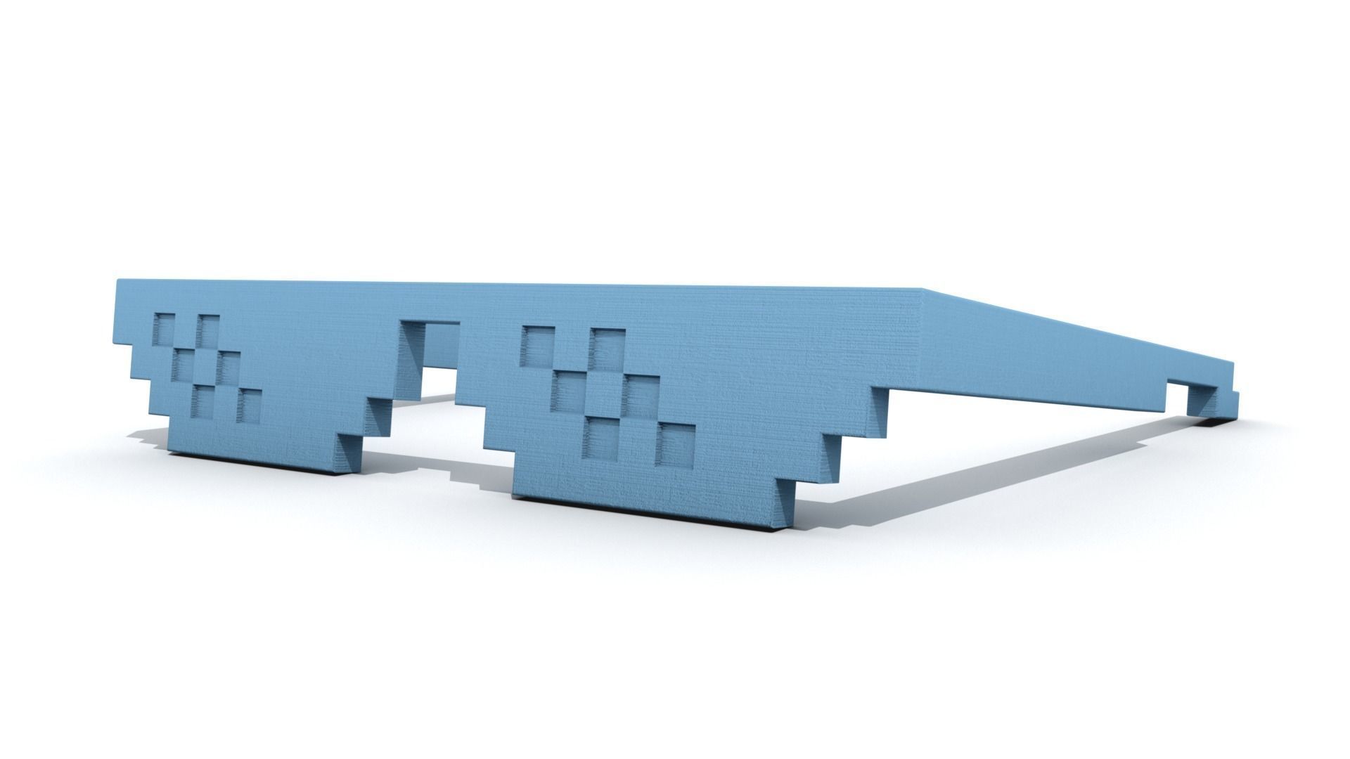 3D Printable Deal With It Meme Sunglasses 3D print model_4