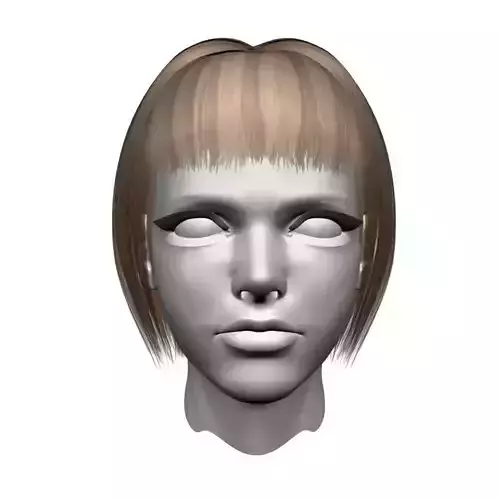 3D Angelica Brown Hair 