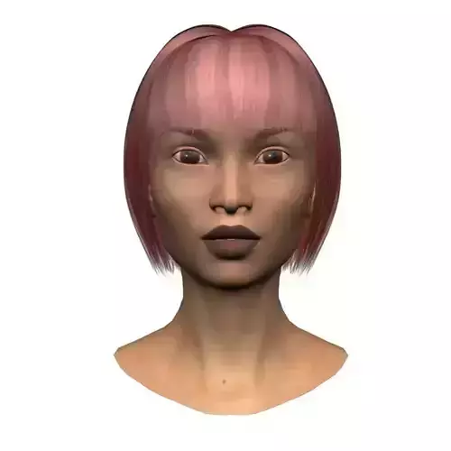  3D Angelica Red Hair