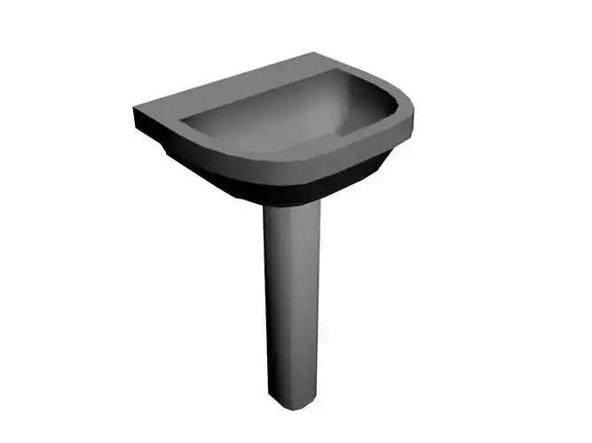 Basin 6 pedestal sink