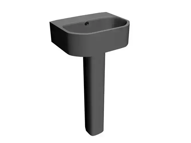 Basin 5 pedestal sink