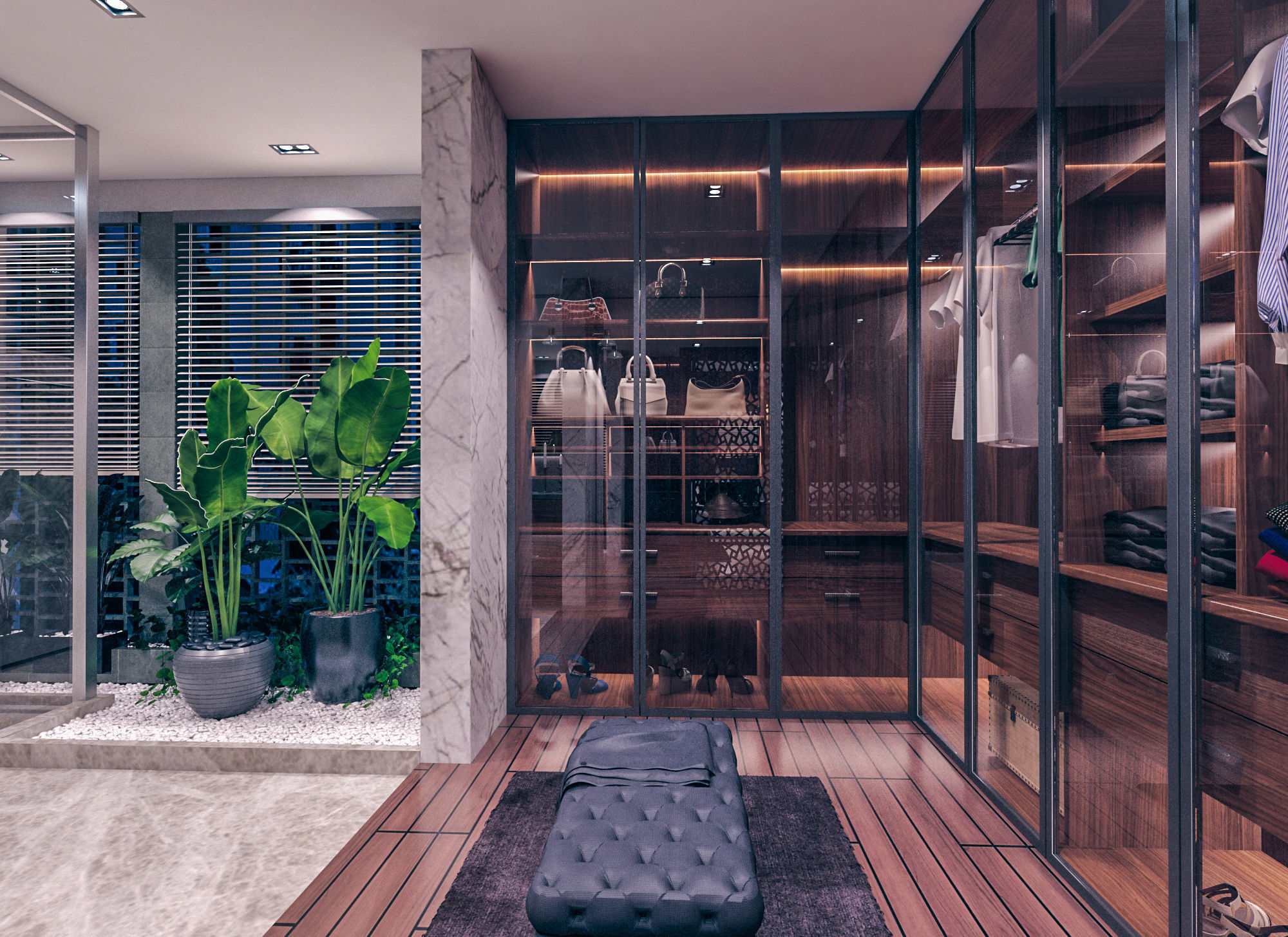  master bedroom furniture 3D model_3