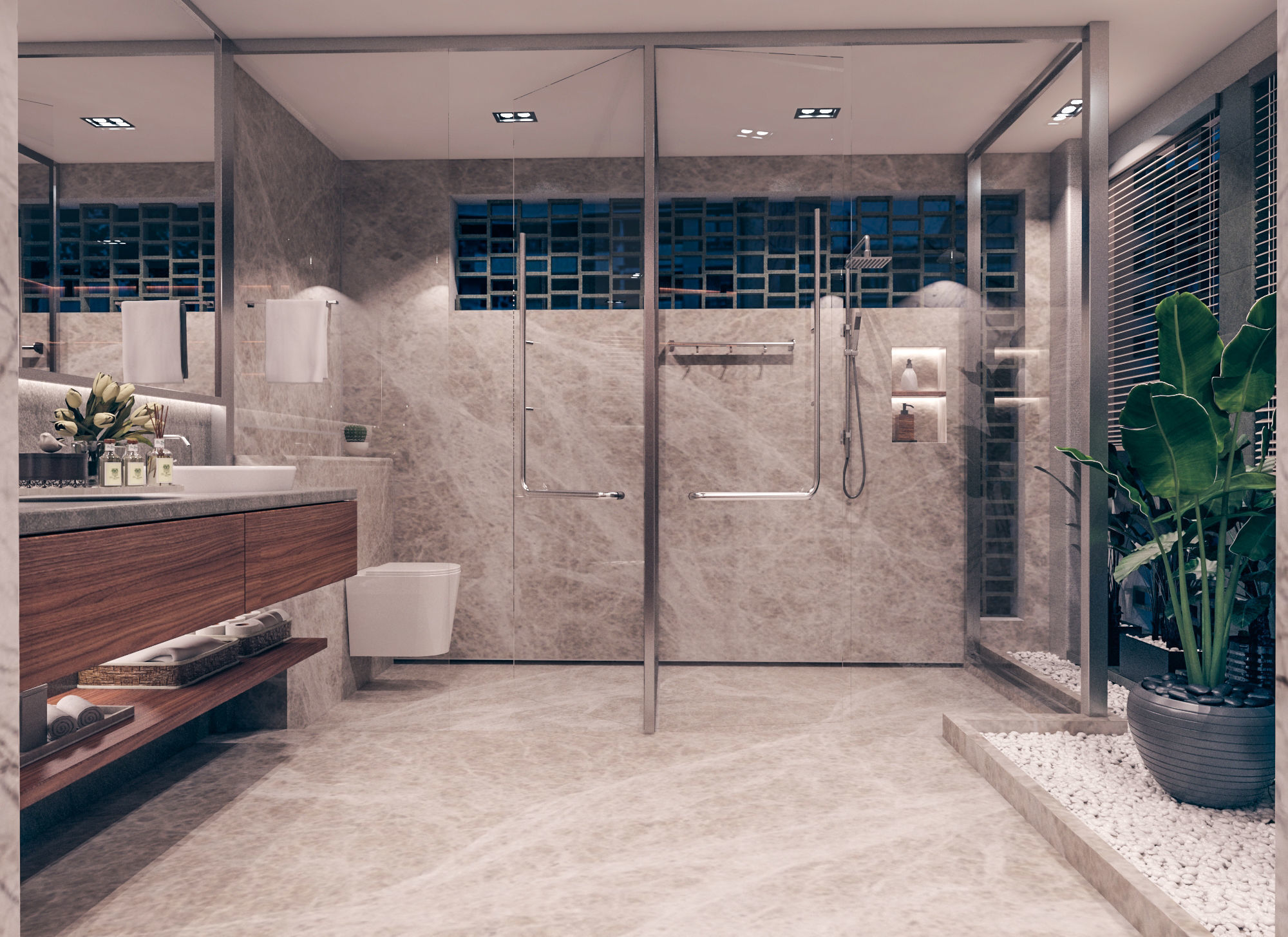  master bedroom furniture 3D model_6