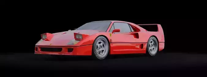 Ferrari F40 3D model