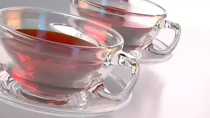  Realistic Glass  Tea
