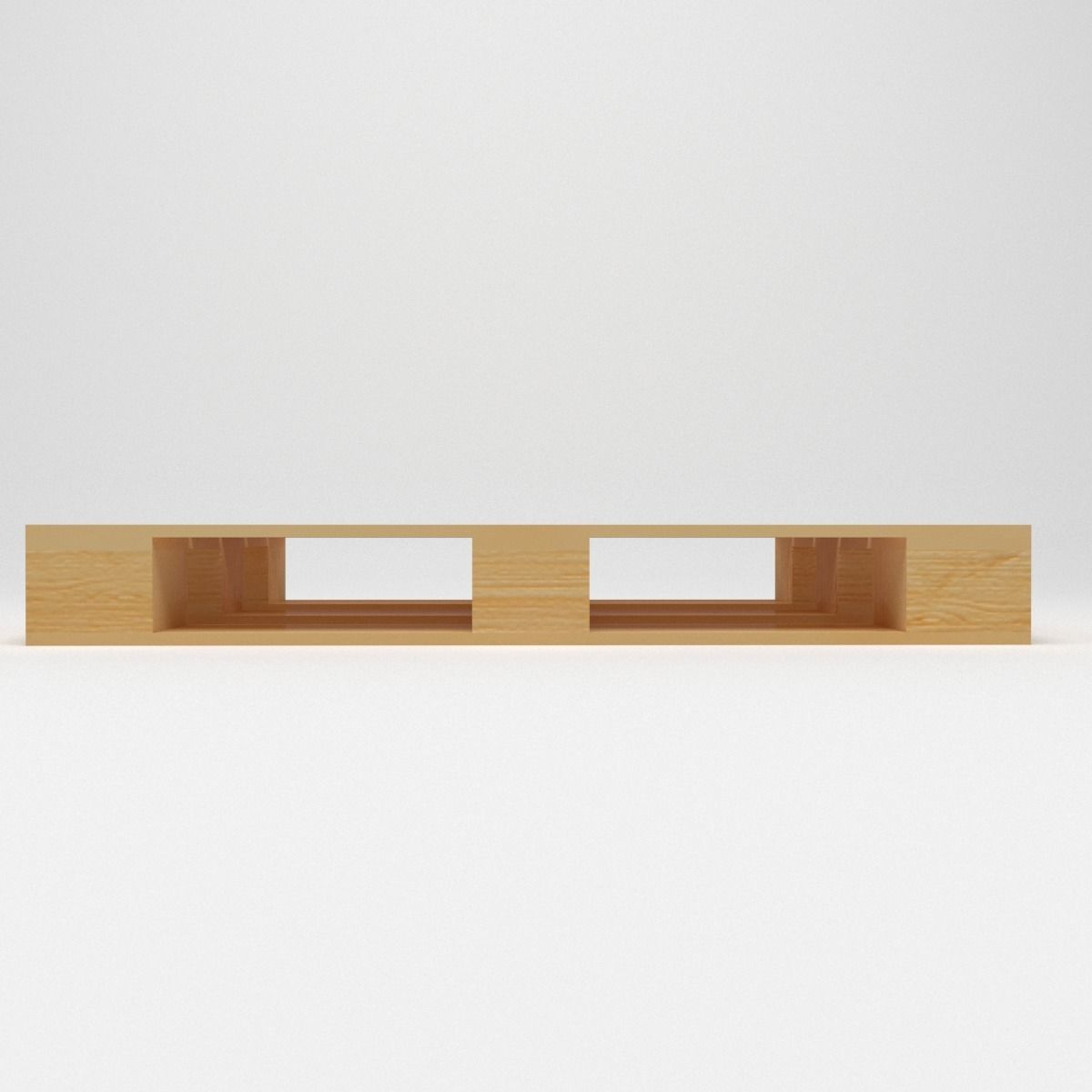 Pallet EUR 3D model_4