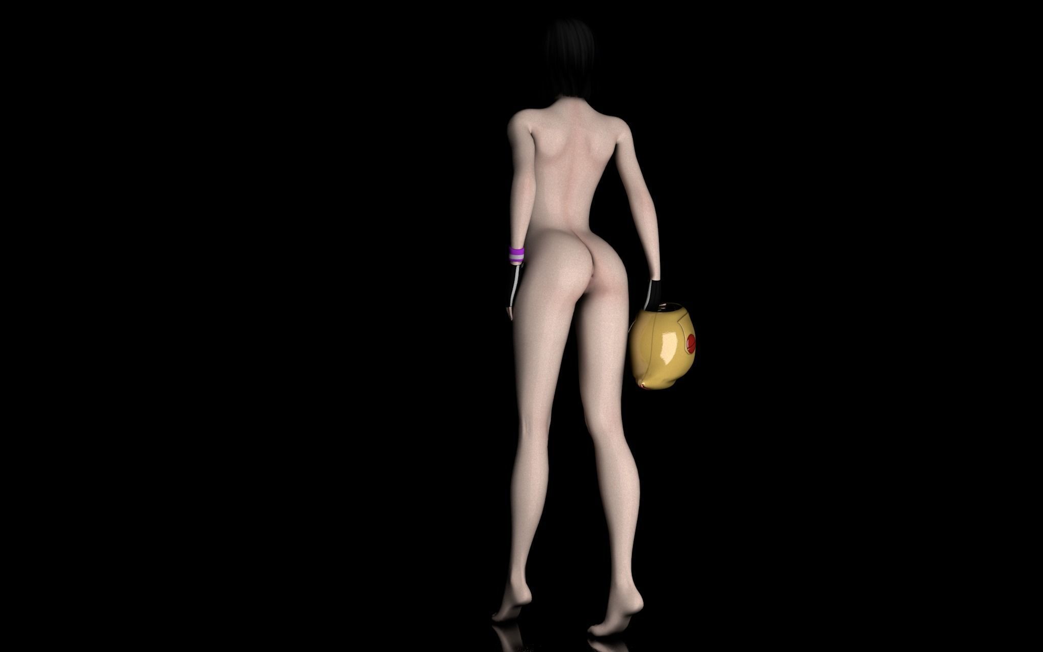 Go Go Tomago - Ero model Low-poly 3D model_12