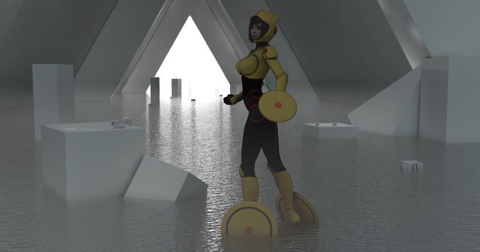 Go Go Tomago - Ero model Low-poly 3D model
