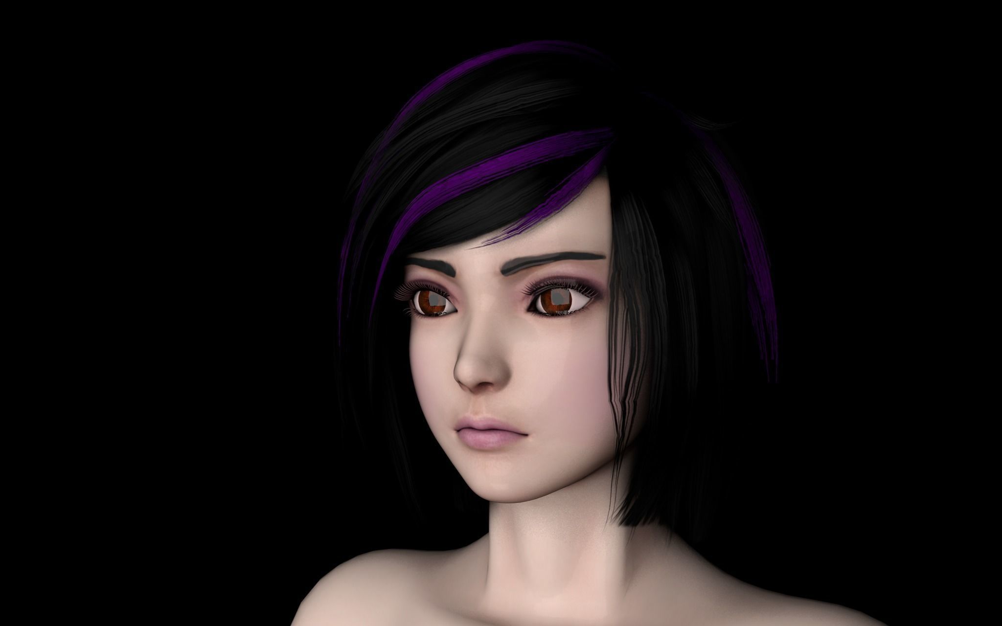Go Go Tomago - Ero model Low-poly 3D model_11