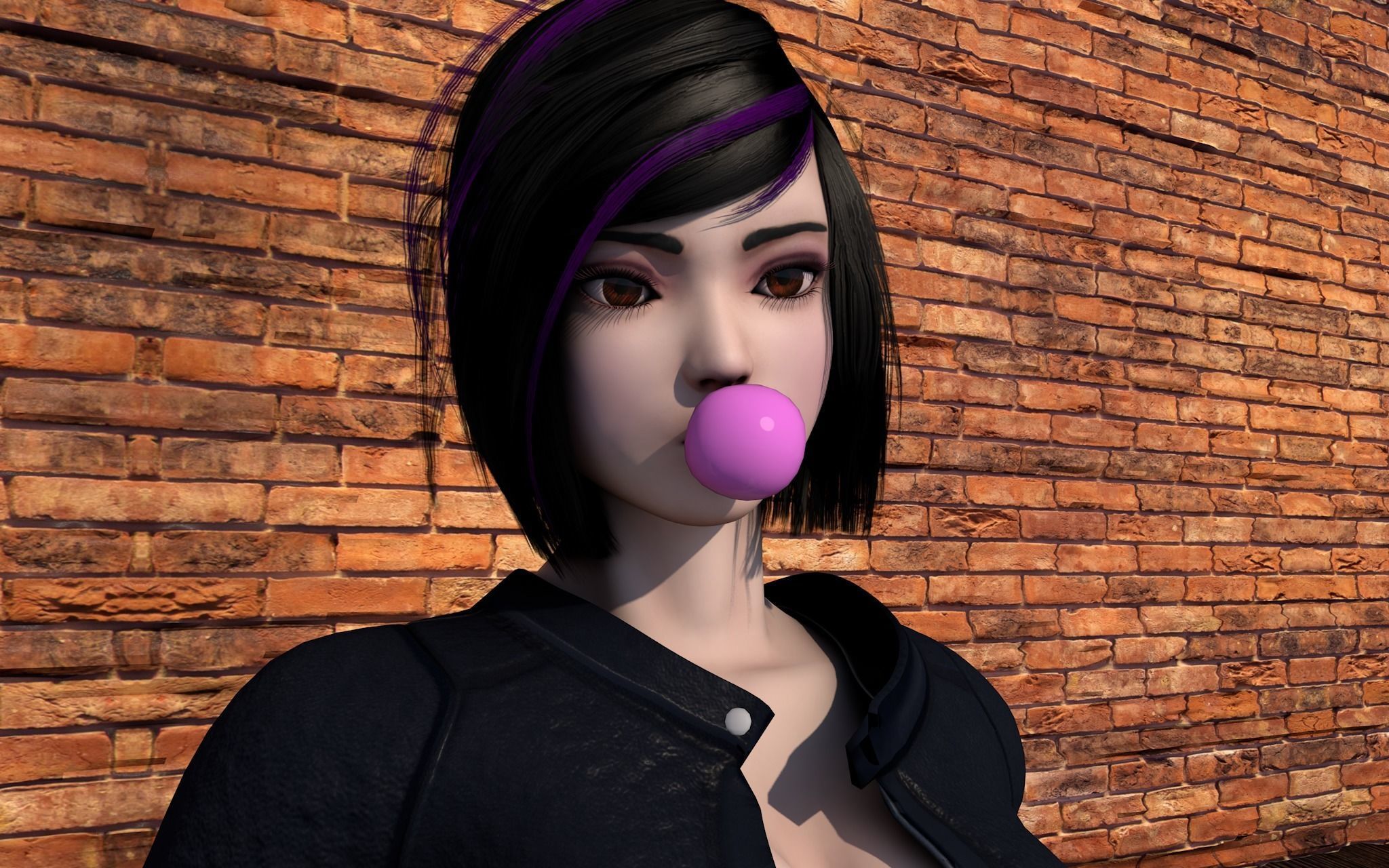 Go Go Tomago - Ero model Low-poly 3D model_7