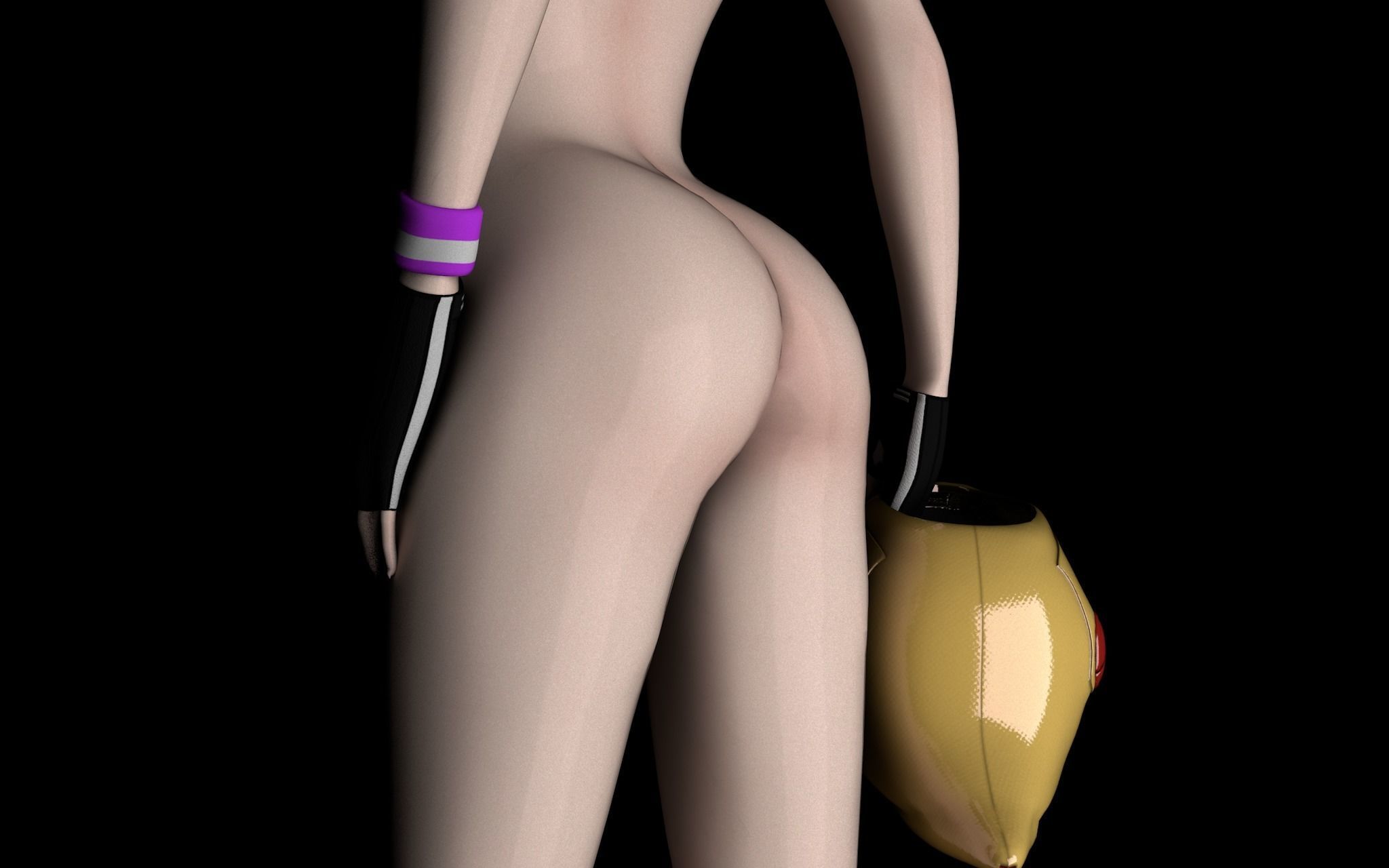Go Go Tomago - Ero model Low-poly 3D model_13