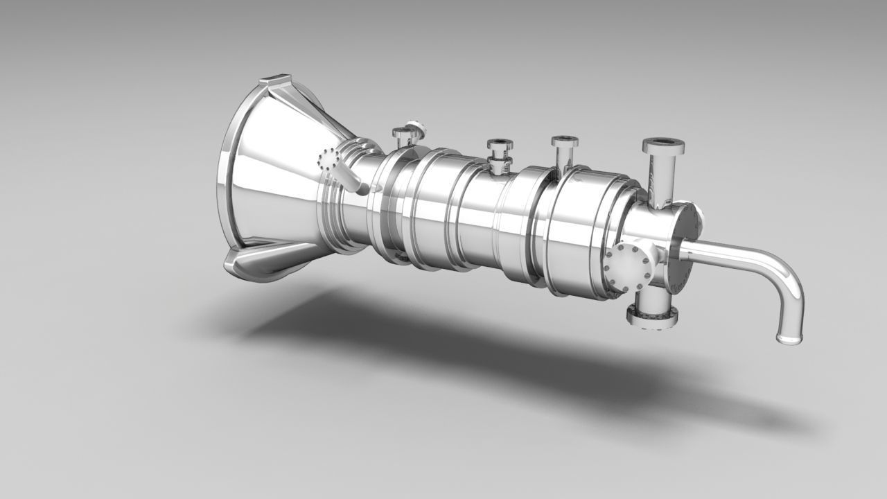 Vasimr Engine 3D model_15