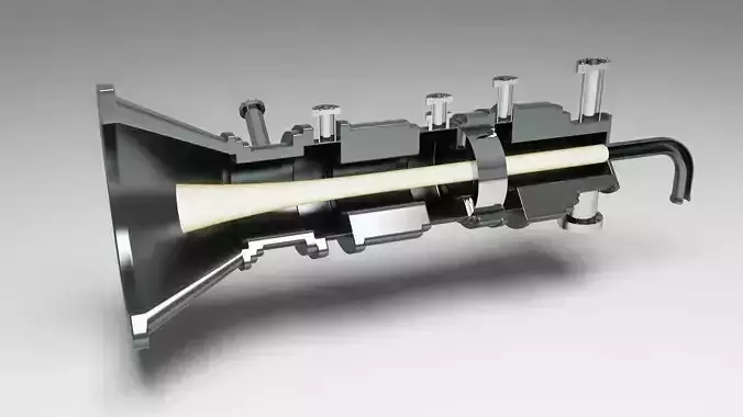 Vasimr Engine 3D model