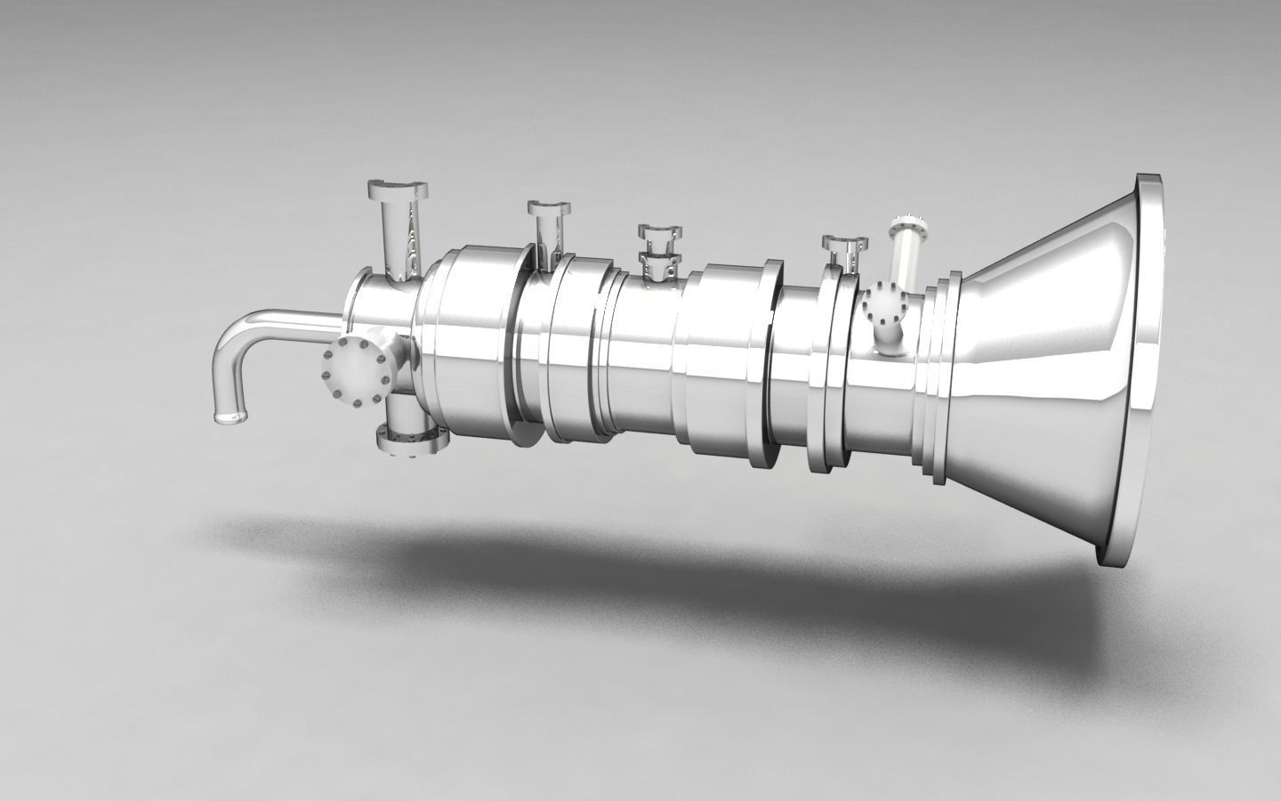 Vasimr Engine 3D model_13