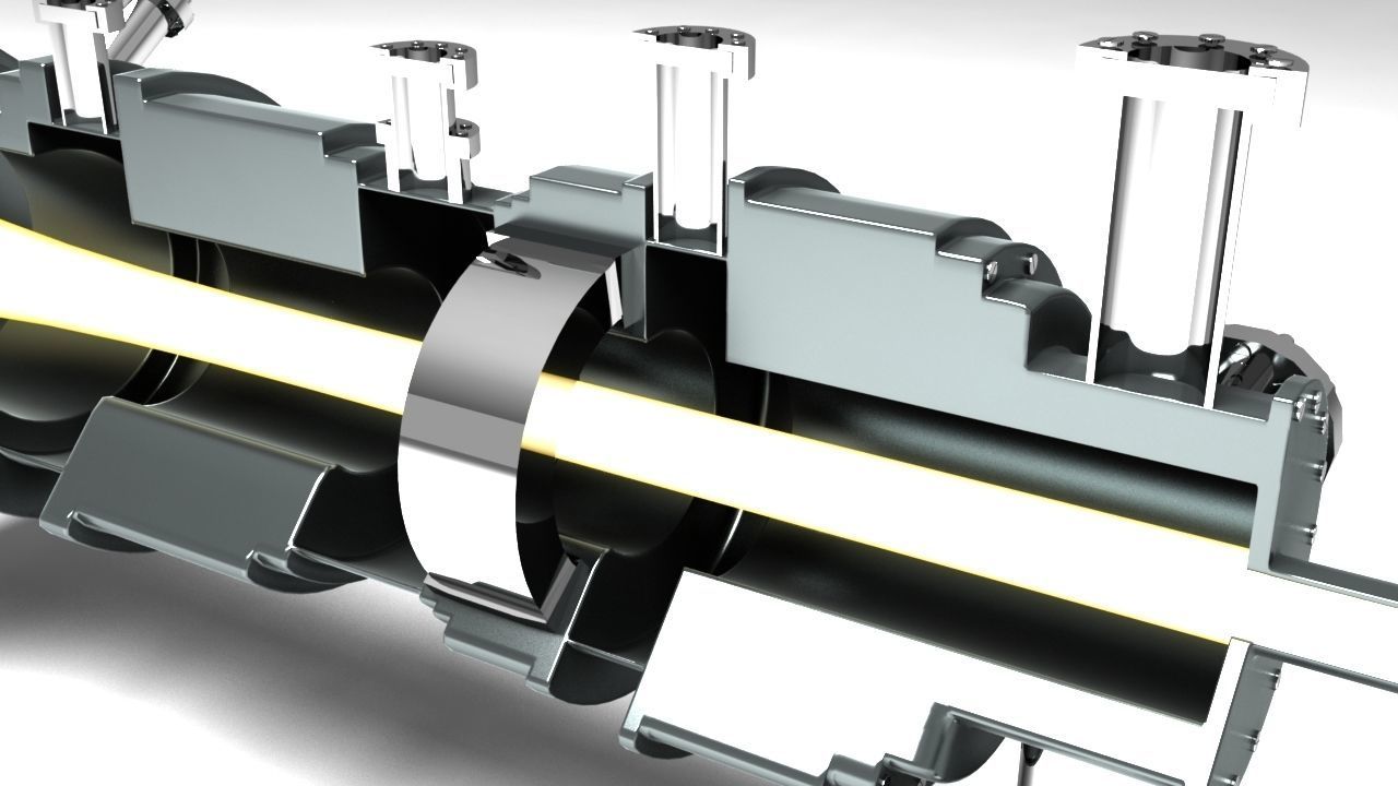 Vasimr Engine 3D model_2