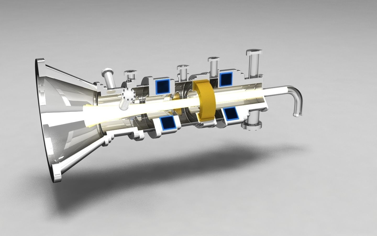 Vasimr Engine 3D model_10