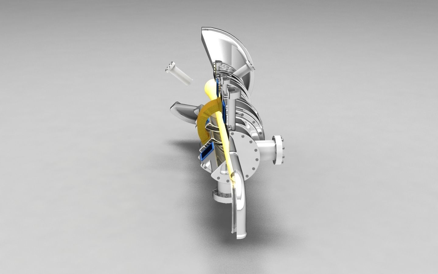 Vasimr Engine 3D model_9