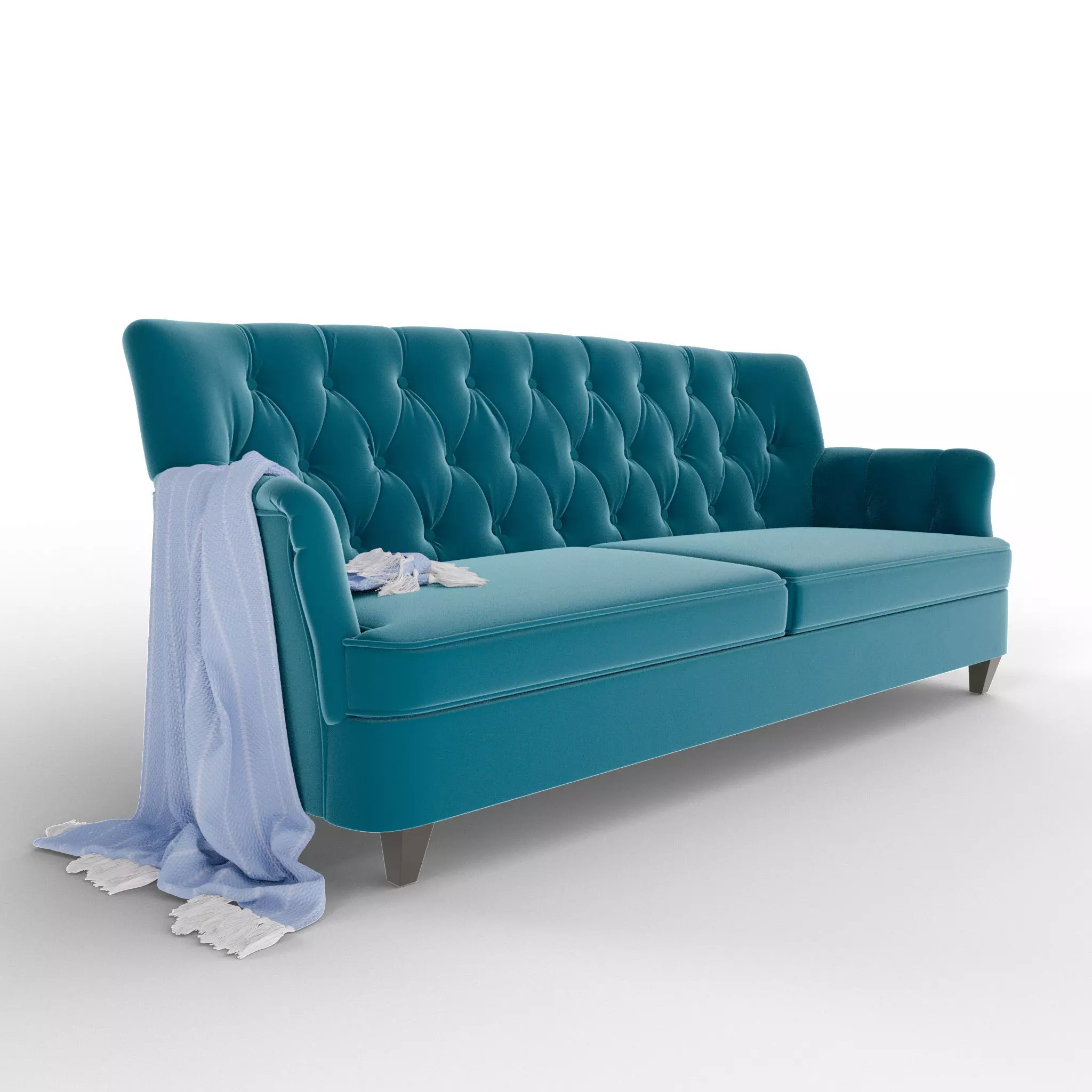 Classical Sofa 3D model_0