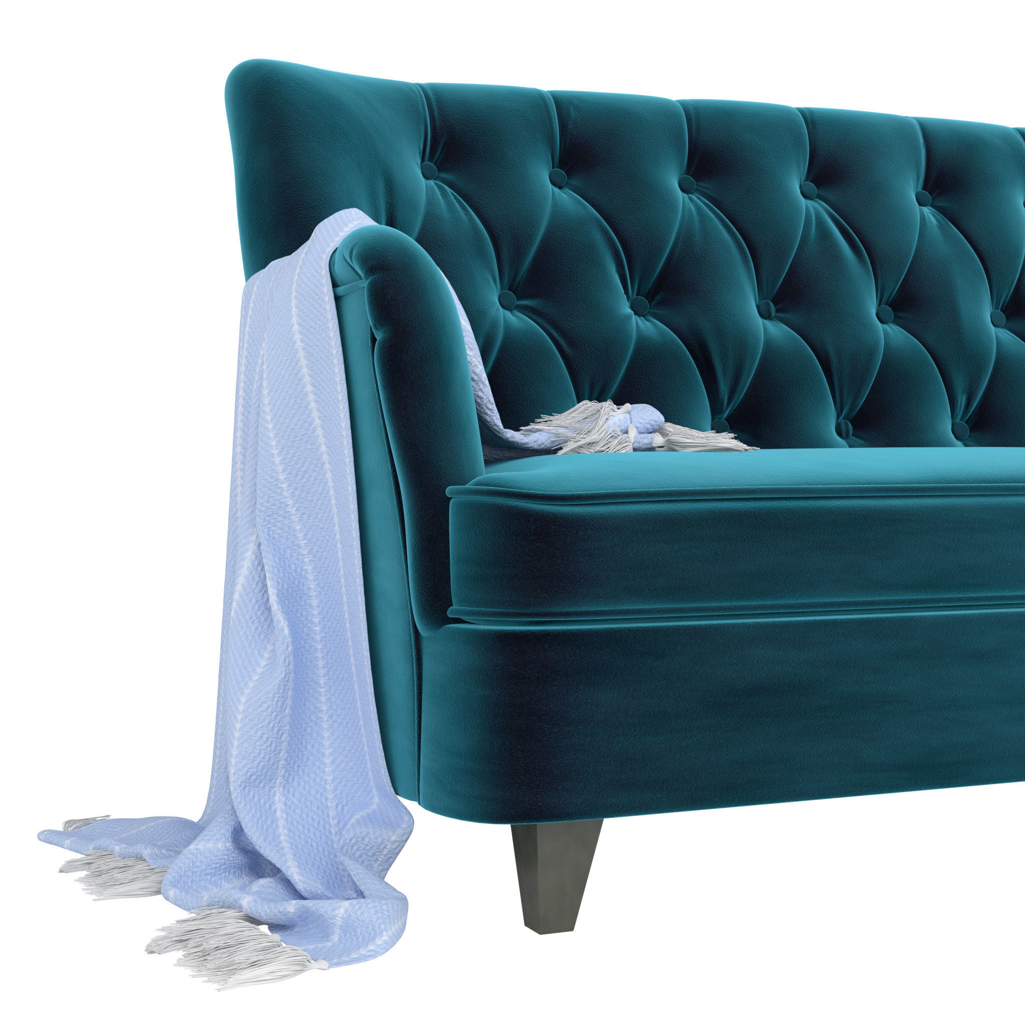 Classical Sofa 3D model_1