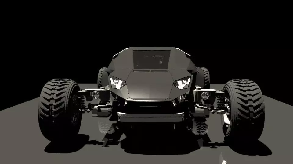 Car 4x4 3D model_0