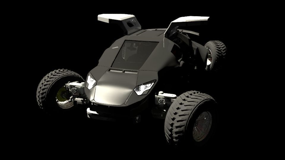 Car 4x4 3D model_1